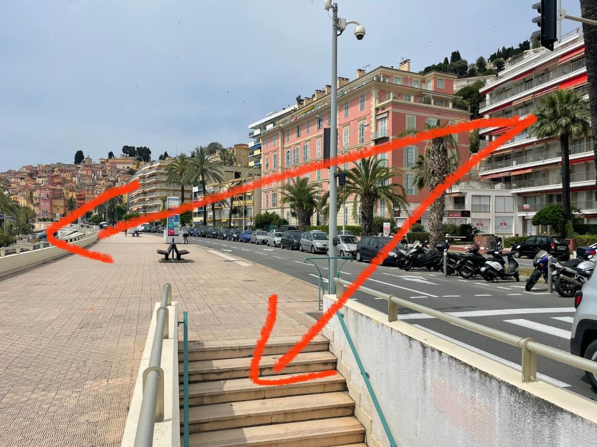 La Room: Seaside Apartment + Terrace + Parking Menton Exterior photo